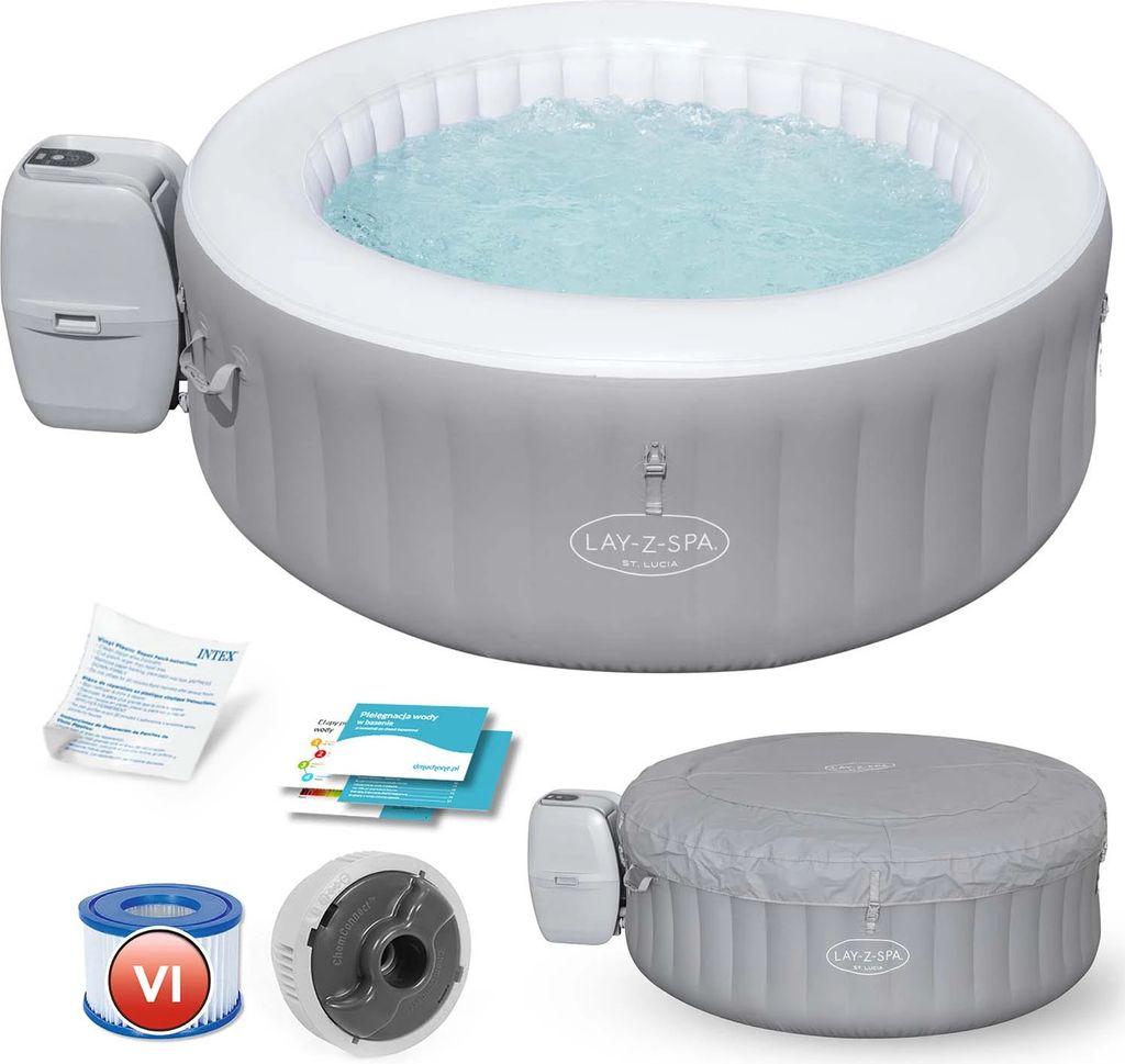 Vířivý bazén Lay-Z-Spa St.Lucia AirJet, 1,7m x 66cm Obrázek produktu 61