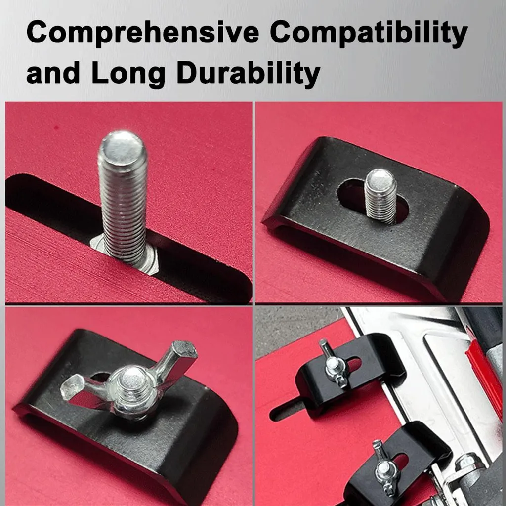 Supporto Taglio Portatile per Marmo e Legno Alluminio 8mm con Viti