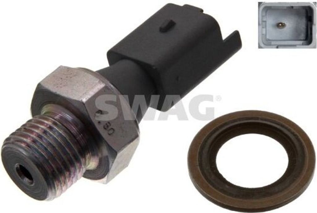 SWAG 11 93 7506 Öldruckschalter Öldrucksensor für OPEL Corsa F Crossland X (P17) für FORD Fiesta Mk6 Schrägheck (JA8, JR8) FOCUS III Turnier K...