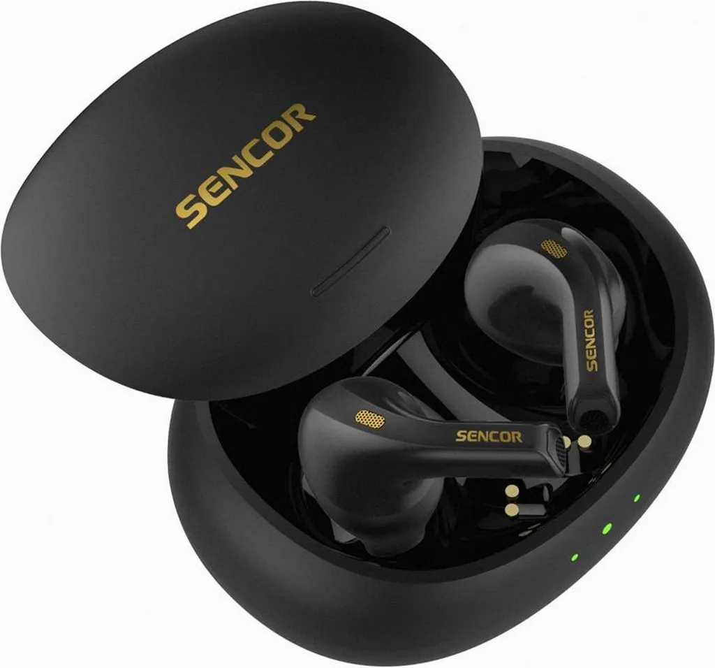 Casque Bluetooth 5.3 Sencor SEP 560BT Autonomie 6h et Connexion Stable Noir