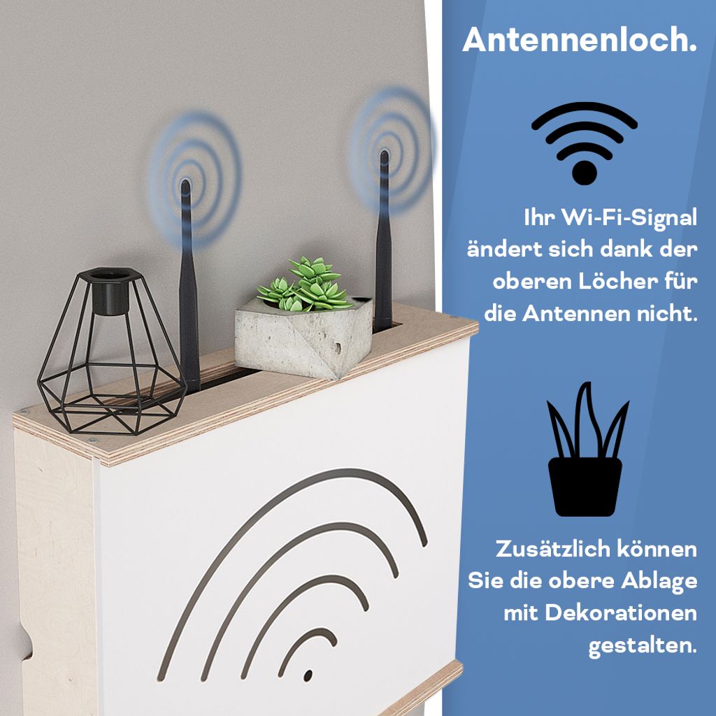 Router schrank | Router aufbewahrungsbox | Router Produktbild 6