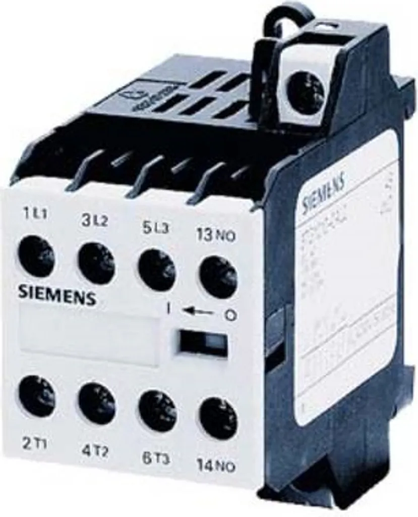 Contacteur Siemens 24 VDC 3 NO+1 NC pour pilotage automate et moteur