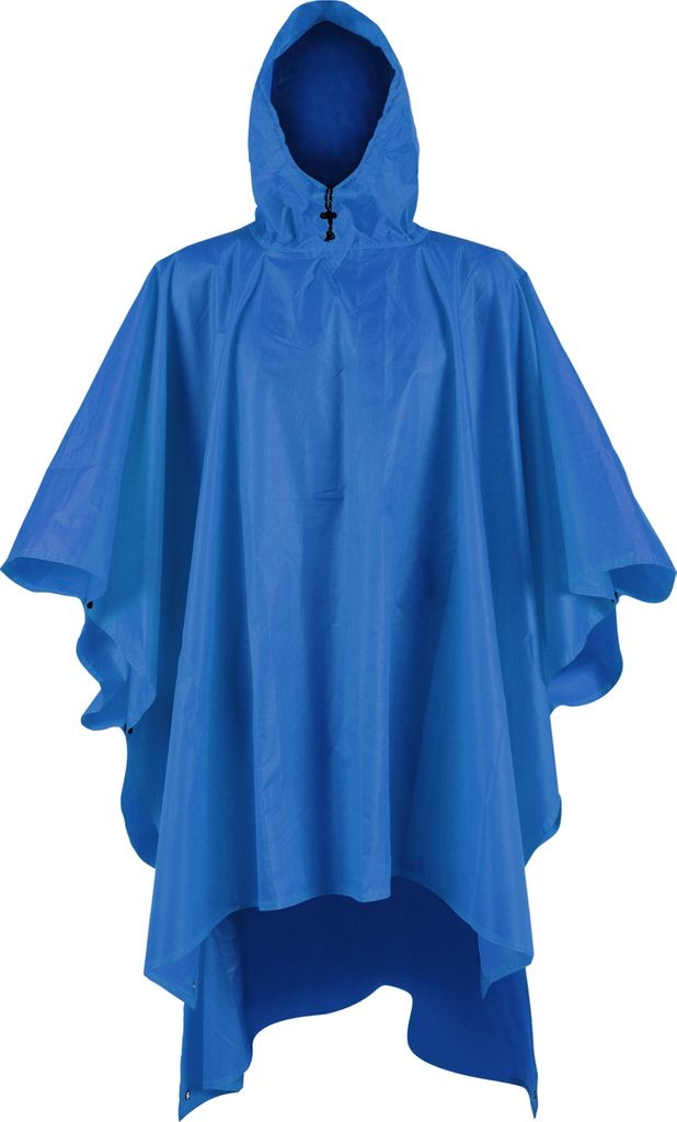 Leichter Wasserdichter Regenponcho - Einheitsgröße - Atmungsaktiver Regenschutz mit Kapuze und Beutel, Regenjacke für Camping Wandern Reiten Angeln