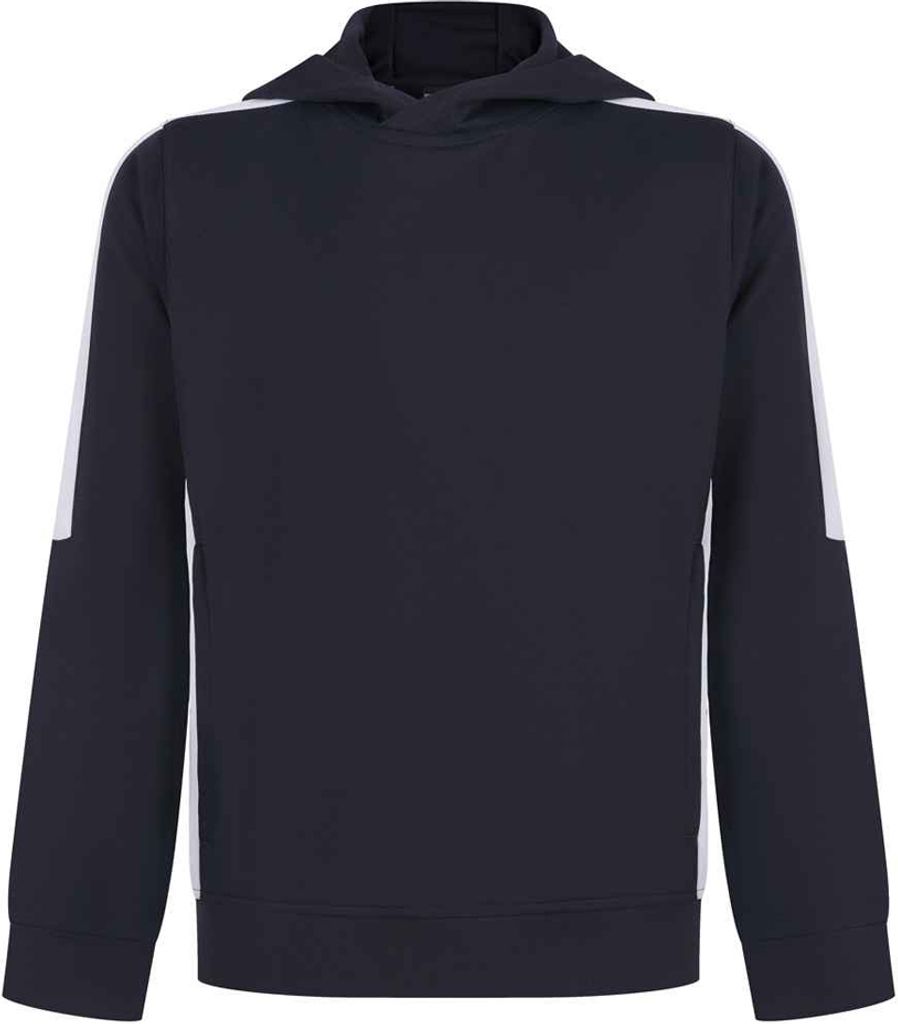 Finden & Hales - "Team" Kapuzenpullover für Kinder PC6630 (128) (Marineblau/Weiß)