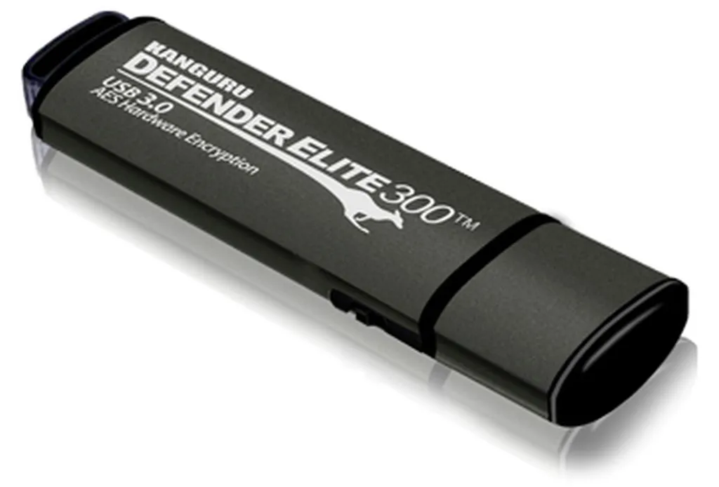 iStorage Kanguru Defender Elite300 Clé USB 16 Go 3.2 Gen 1 de Sécurité