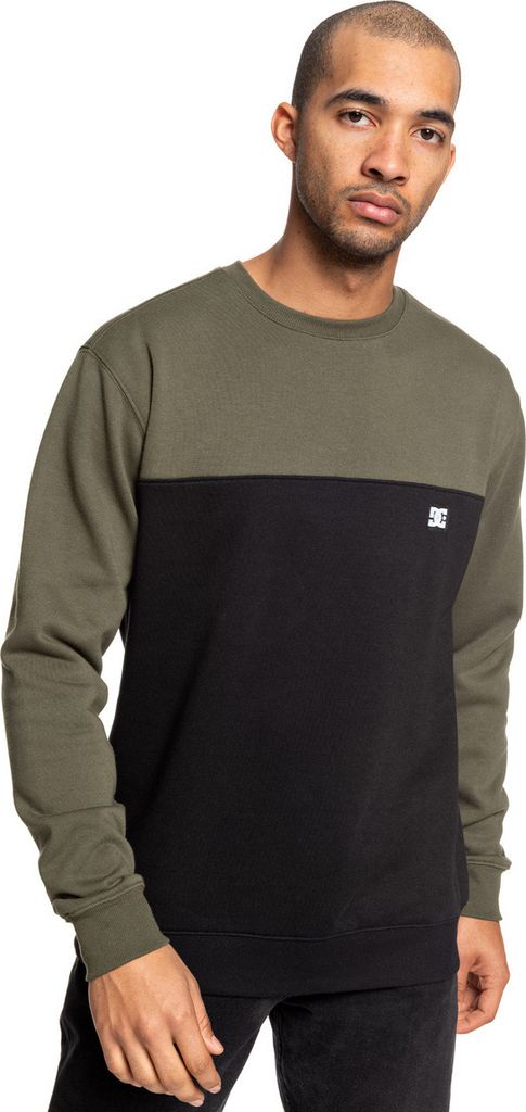 Dc Shoes Rebel Crew Block 3 Green/black EDYFT03456-XCCK Herren