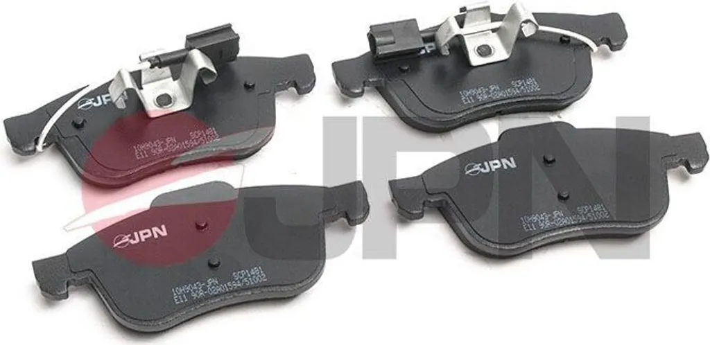 Stopper les sifflements : plaquettes de frein avant pour Doblo et Combo