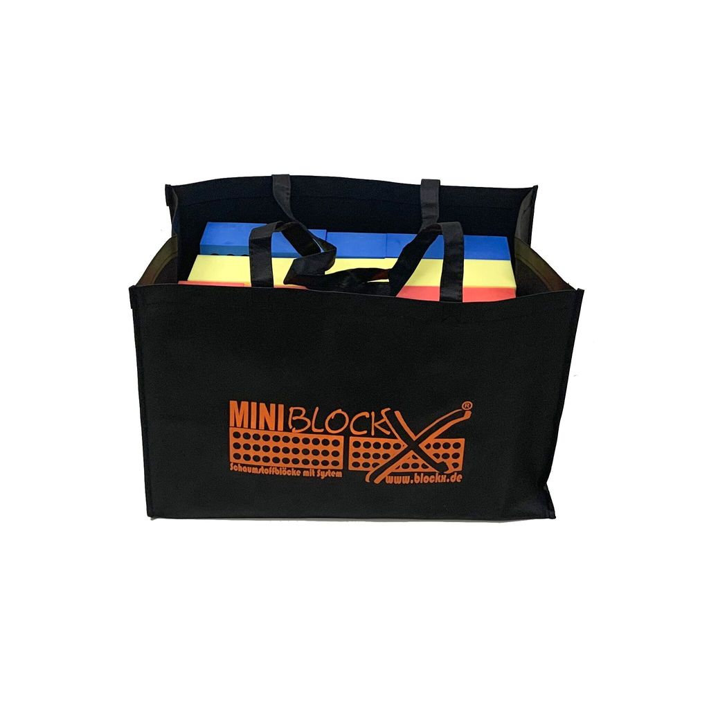 BlockX Aufbewahrungstasche für Schaumstoffblöcke "MiniBlockX"