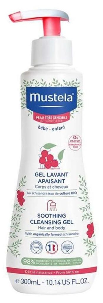 Zklidňující mycí gel Mustela, 300 ml - Dlouhodobá platnost! Obrázek produktu 