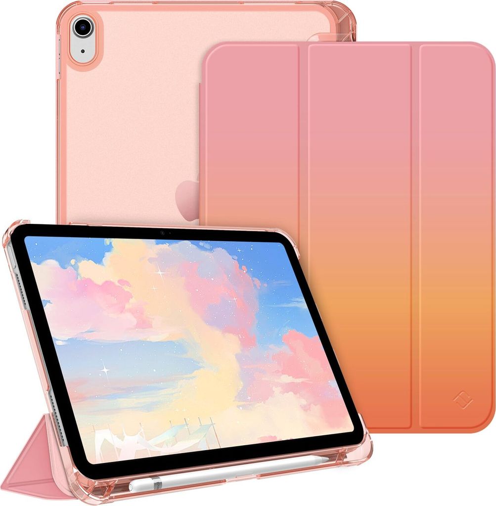 Fintie Hülle für iPad (A16) 11 Generation 11 Zoll 2025, iPad 10 Generation 10.9 Zoll 2022 mit Stifthalter - ultradünne leichte Schutzhülle mit ...
