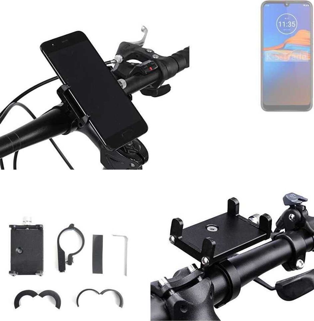 K-S-Trade Handyhalterung für das Fahrrad kompatibel mit BLU Studio X5 Halter Lenkstange Fahrradhalterung Motorrad Bike Mount Befestigung Smartphone