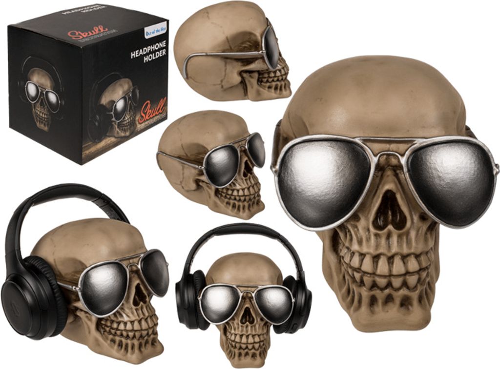 OOTB Kopfhörerhalterung Totenkopf Produktbild 