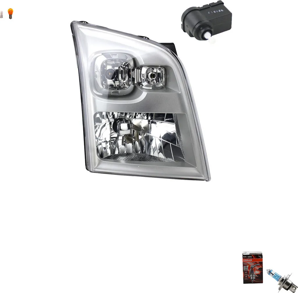 Faro Johns 4047299 Destro per Ford Transit + Kit Osram Laser 1435867
