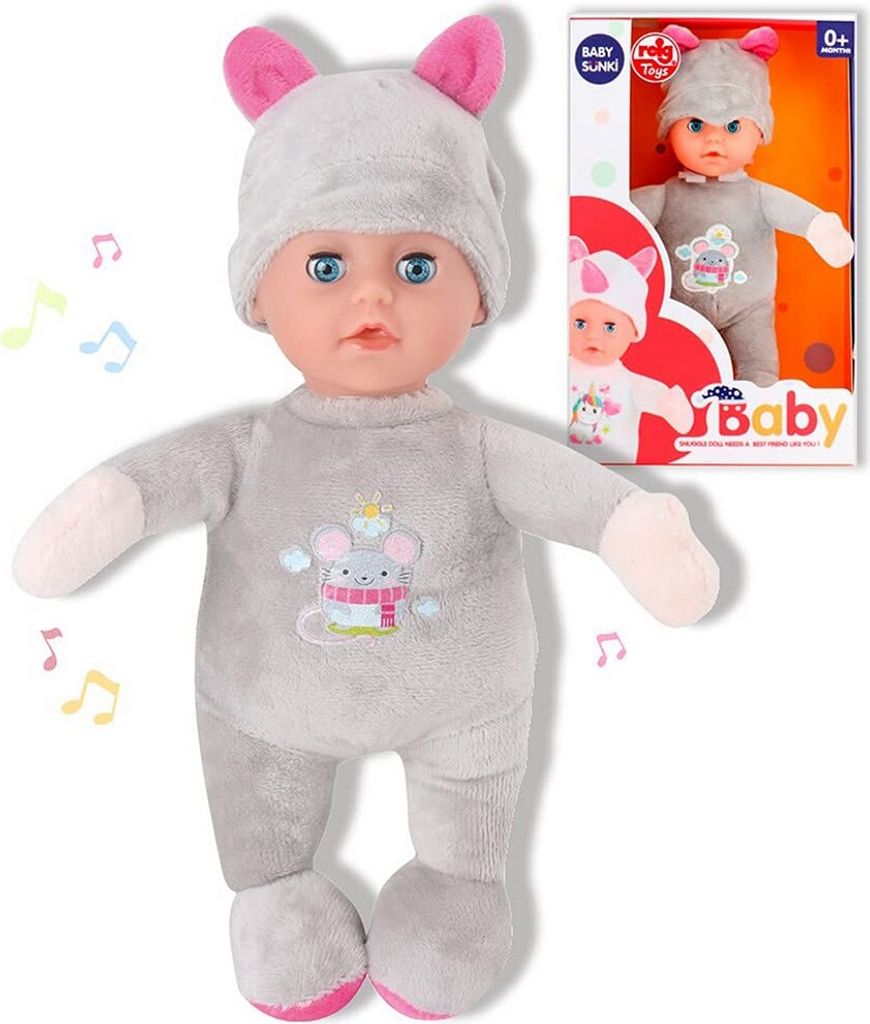 Baby-Puppe Reig 25 cm Kätzchen Plüschtier