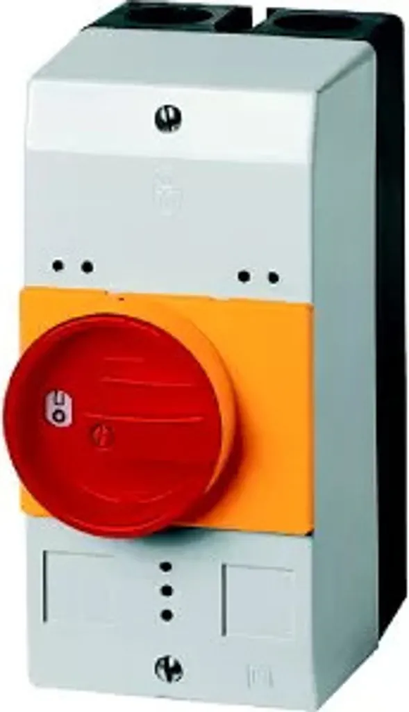 Boîtier vide Eaton CI-PKZ0-GRVM avec commutateur rotatif 158x80mm