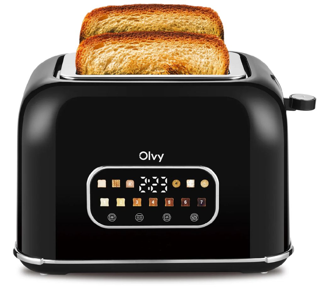 Olvy Toaster, Touchscreen mit Timer, 7 Bräunungsstufen, Produktbild 