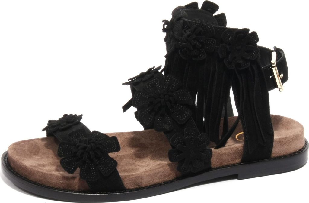 B2288 ASH MEKITA schwarzer Schuh Frau Sandale