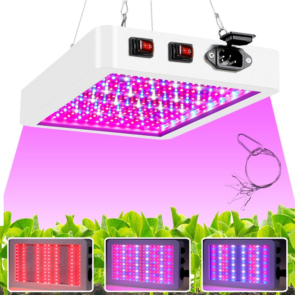 80w 312leds Pflanzenlampe Led Vollspektrum, UV Pflanzen Grow Lampe, Pflanzenlicht 3 Modi, Wachstumslampe Für Pflanzen Blüte Anzucht Gewächshaus