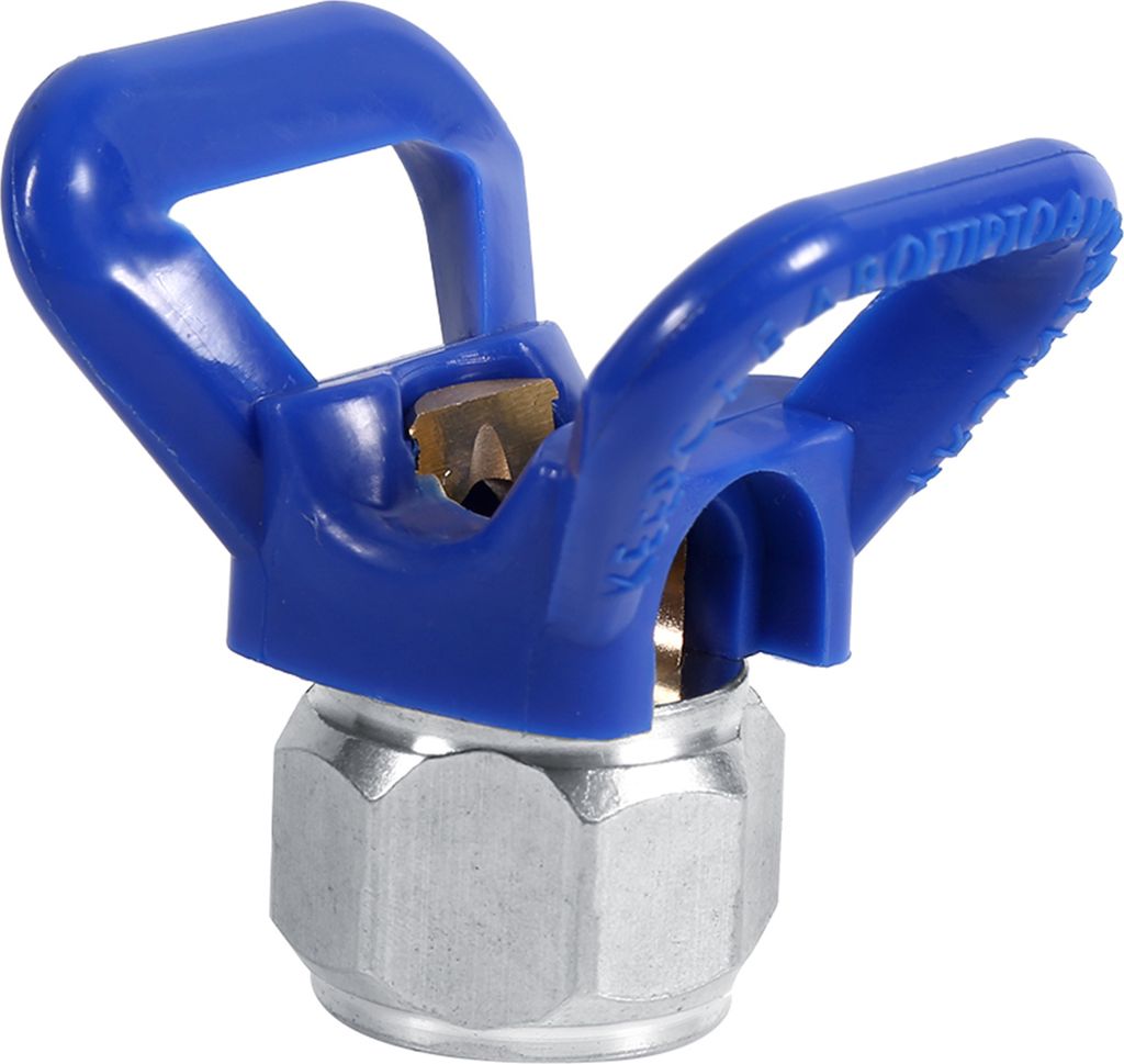 Airless-Farbspritzpistole, Spitzenschutz, Düsensitz, Ersatz, Universalwerkzeug, Blau, Neu