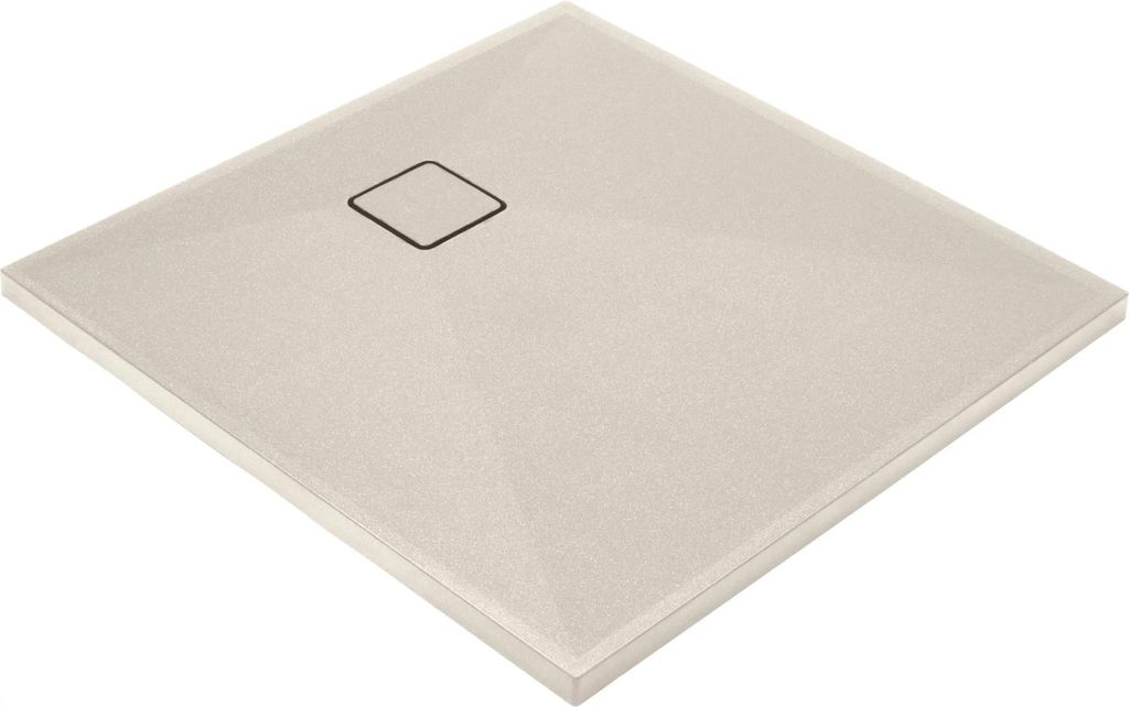Granit-Duschtasse, Quadrat-, 80x80 cm beige 800 x 800 x 36 mm