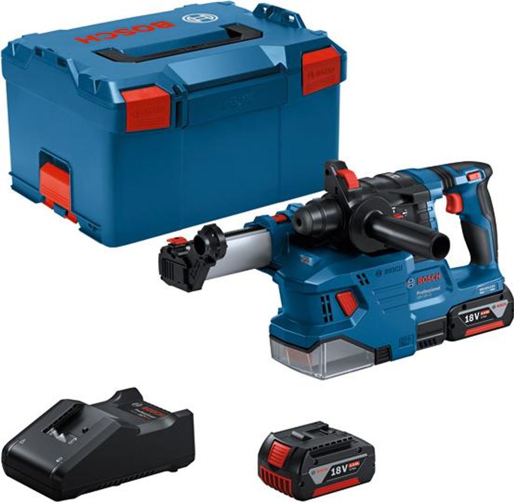 Akku-Bohrhammer mit SDS plus GBH 18V-22, 2 x Akku GBA 18V Produktbild 