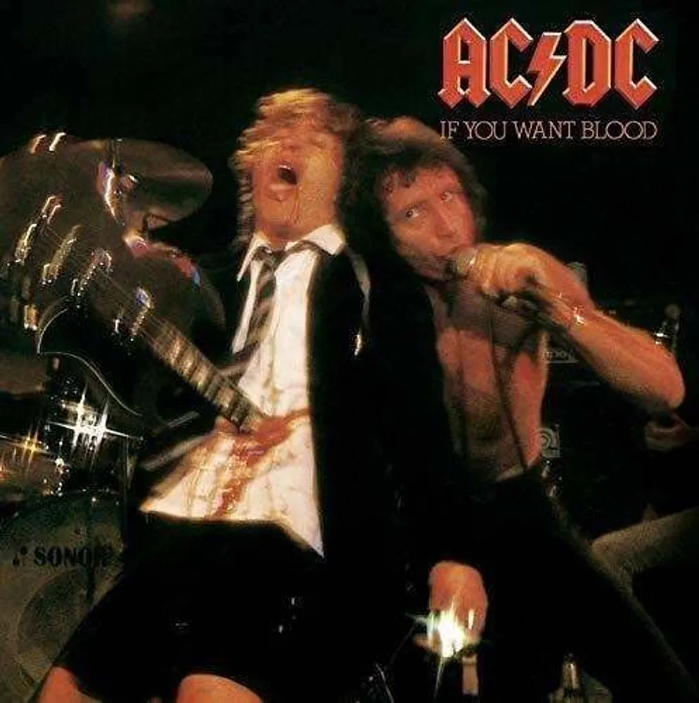 Album AC/DC If You Want Blood Vinyle LP Réédition Son Haute Fidélité