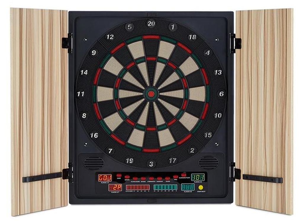 klarfit Dartmaster 180, béžový, terč na šipky, šipkový Obrázek produktu 