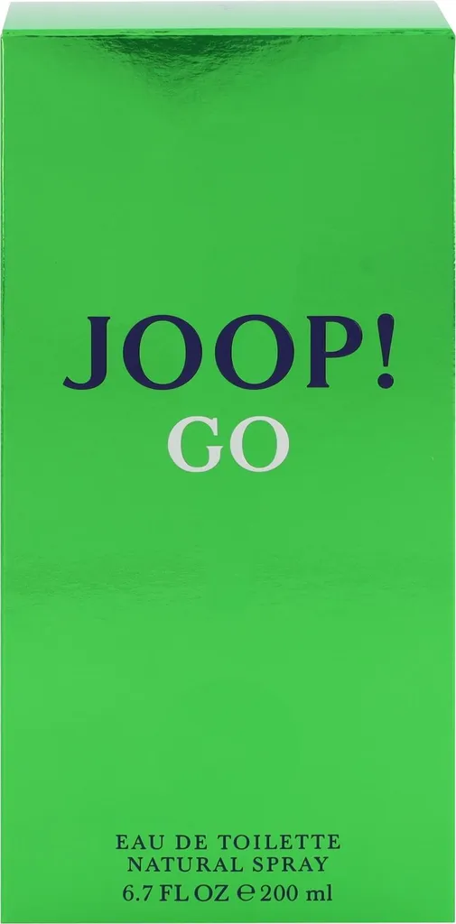 Parfum Homme JOOP GO Eau de Toilette 200 ml - Fragrance Fraîche et Verte