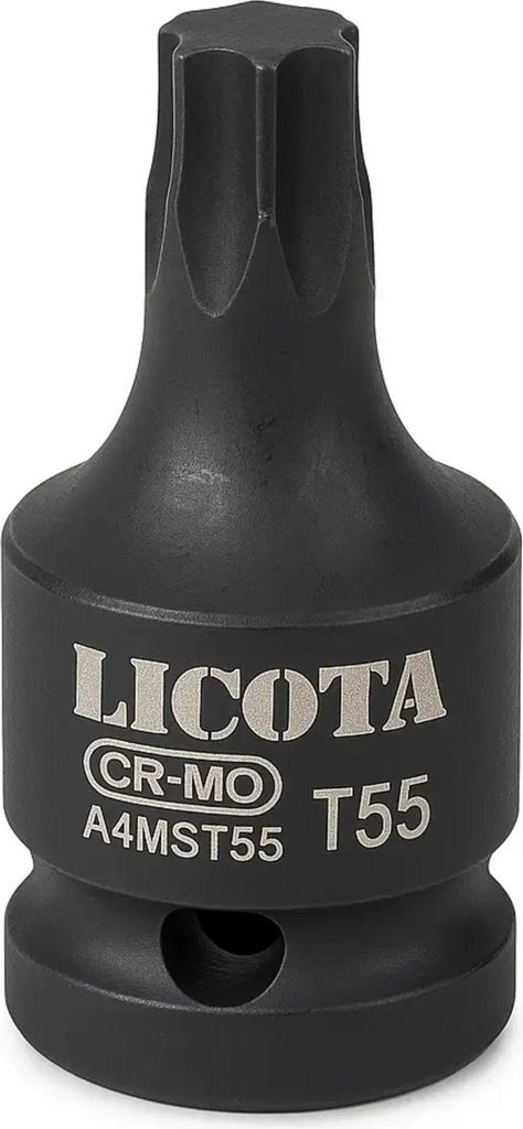 Innensechskant Nuss T55, 1/2 Zoll, Werkzeug Innensechskant Nuss, Cr-Mo Stahl