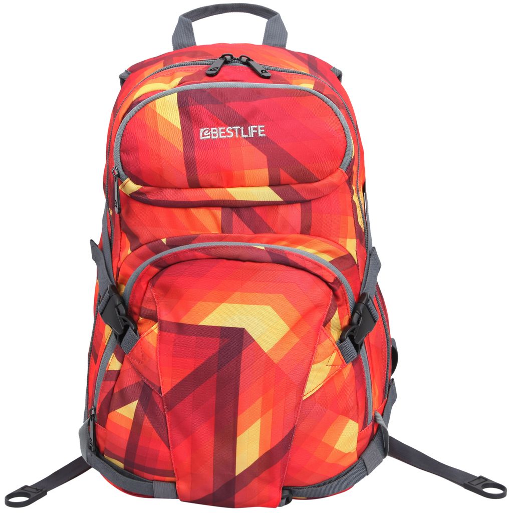 39,6cm Rucksack Unisex Schultasche Freizeittasche mit Laptopfach bis 15,6 Zoll 