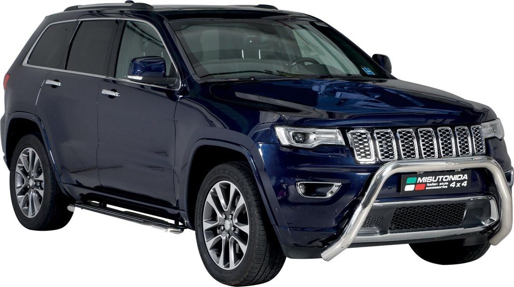 Frontbügel Frontschutzbügel für Jeep Grand Cherokee 2013-2017 ø76mm Stahl Silber