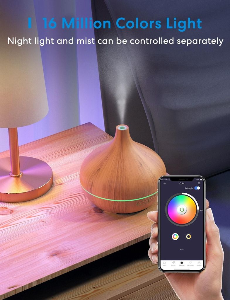 Meross Smart Wi-Fi Essential Oil Diffuser