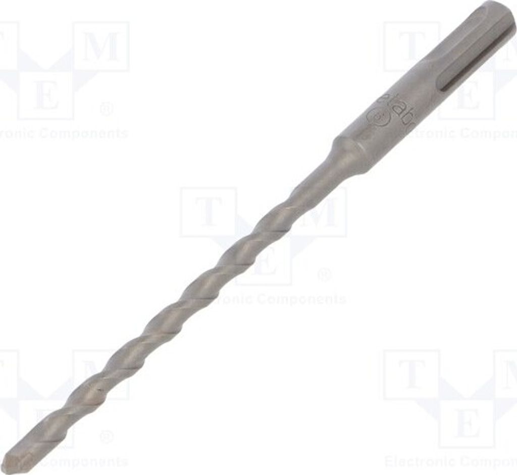 1x Bohrer Ø: 6mm für Beton Metall Hartmetall 626175000 Bohrer für Beton L: 160mm
