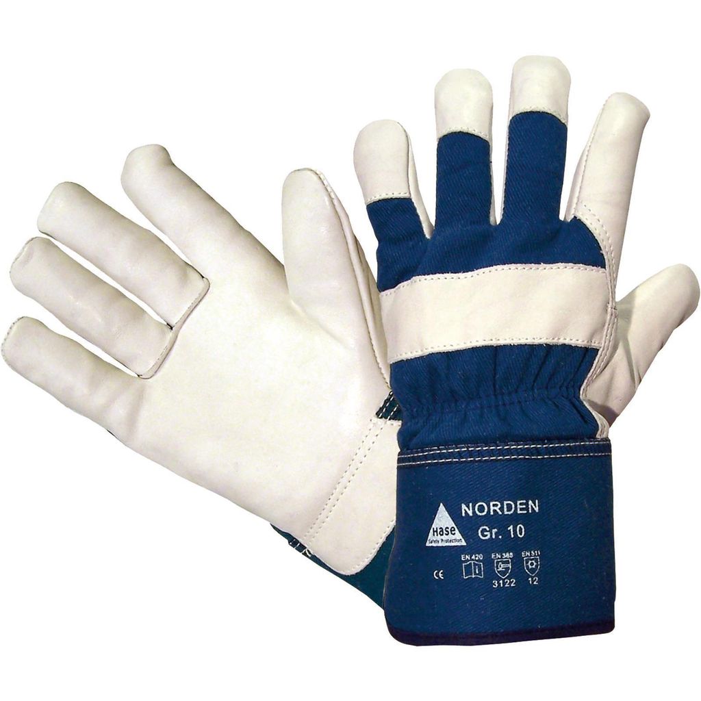 Hase Schutzhandschuhe Norden CE CAT II EN 420 EN 388/511 Gr. 10 1 Stück
