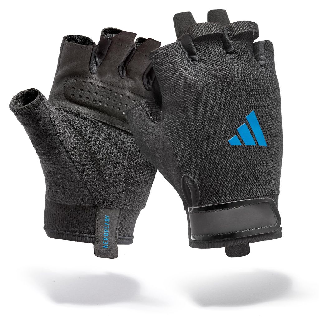 Adidas - Essential Training Gloves - Blue - L Zdjęcie produktu 