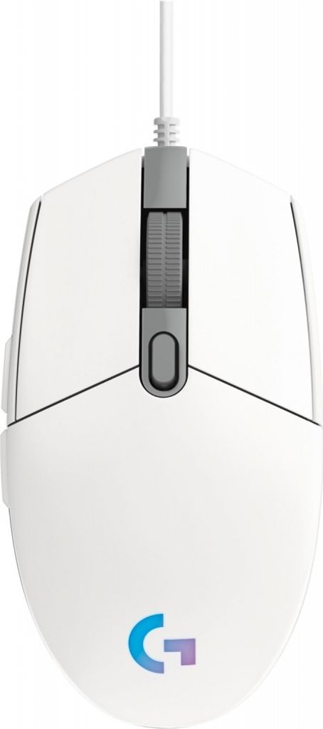 G203 weiß Gaming-Maus Produktbild 