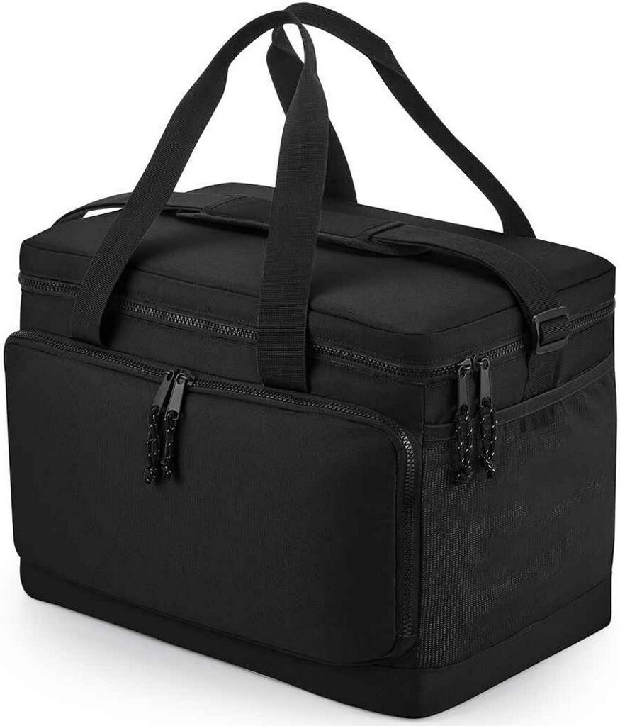Bagbase - Kühltasche, recyceltes Material PC5441 (Einheitsgröße) (Schwarz)