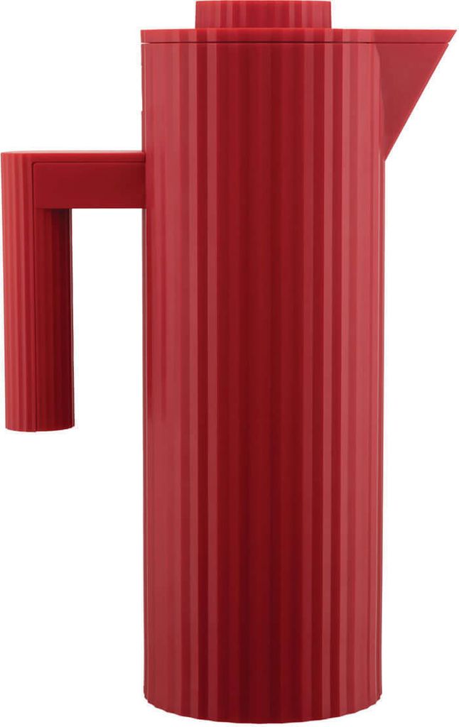 Alessi Plisse Isolierkanne 1 L rot (MDL12 R)