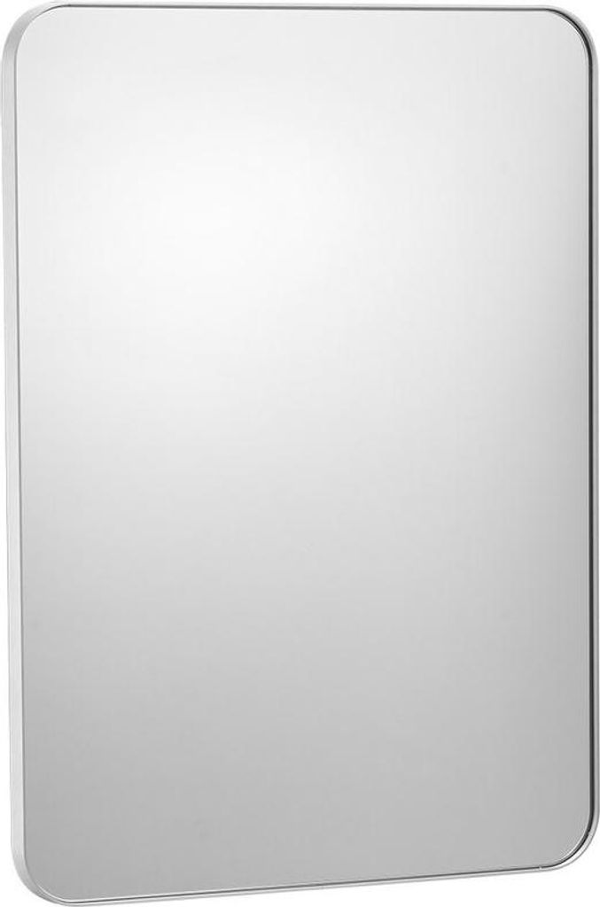 Quadratischer Wandspiegel 22" x 30" Spiegel mit Rahmen aus Aluminiumlegierung