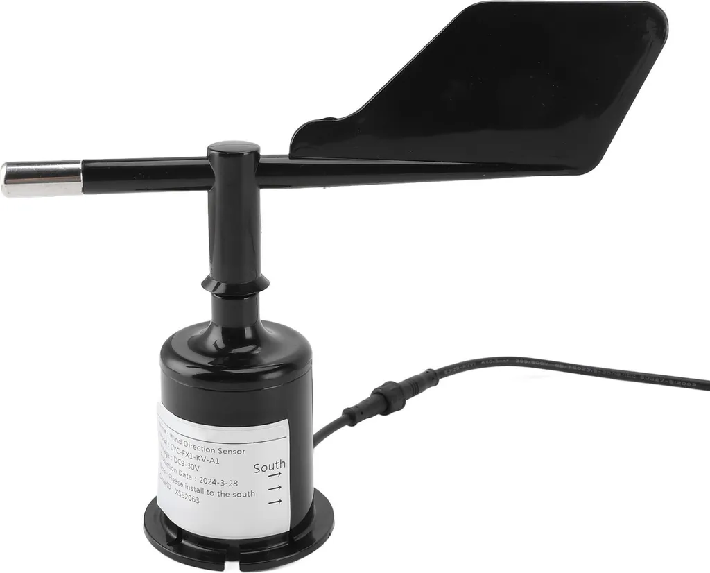 Transmetteur de vent 360 degrés avec boîtier ABS robuste DC 9V-30V - 4