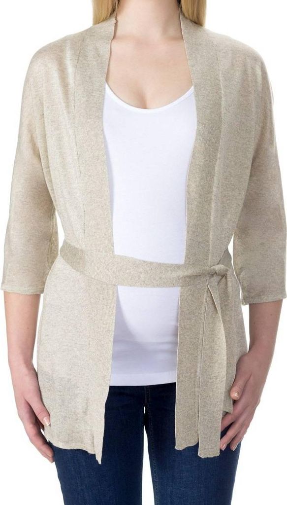 Bellybutton Umstandsstrickjacke beige für Damen