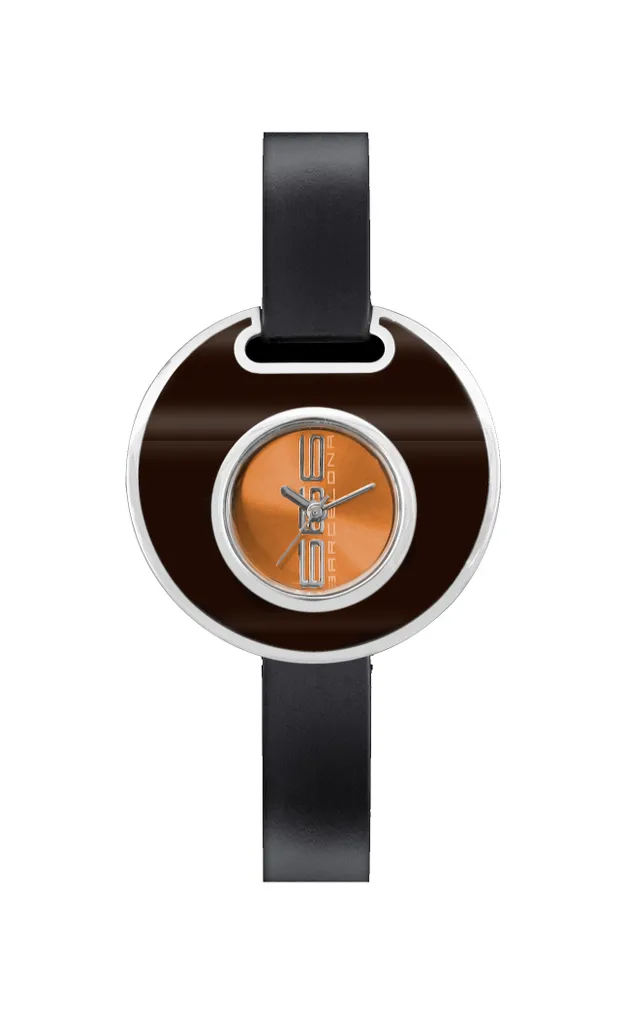 666 Barcelona 666-282 Orologio Donna Design 35mm Pelle Nera
