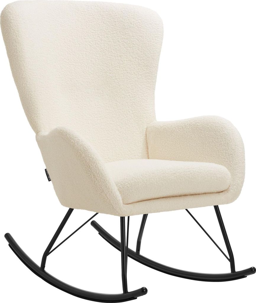 tectake® Schaukelstuhl  Swing 70 x 93 x 100 cm, Produktbild 