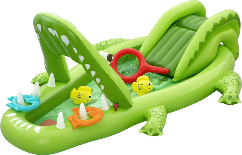 Aire de jeux aquatique Bestway Crocodile : l'été parfait pour vos enfants