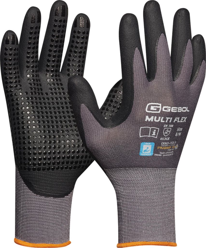 Guanto GEBOL Multi Flex taglia 10 709278 grigio Immagine del prodotto 