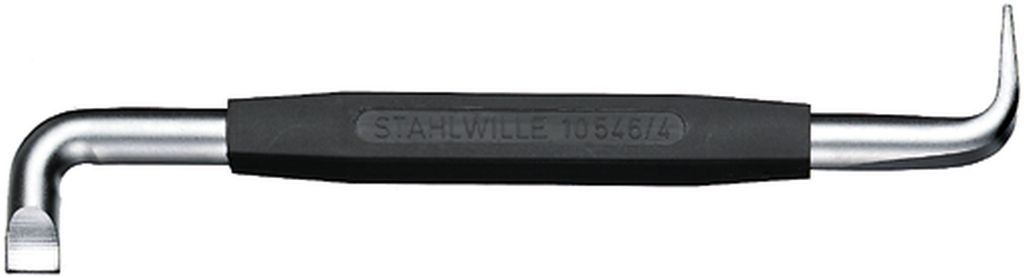 STAHLWILLE Schlitz-Winkelschraubendreher H.1,2 x 8mm L.150mm
