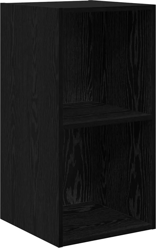 Mobile TV Piccolo vidaXL Rovere Nero 37x37x72 cm - Offerta Online