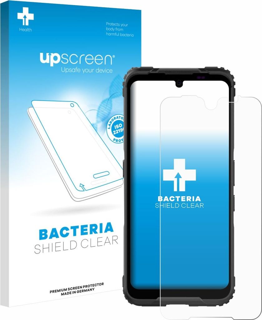 upscreen Schutzfolie für Hammer Blade 5G Displayschutz Displayschutzfolie Folie Klar antibakteriell