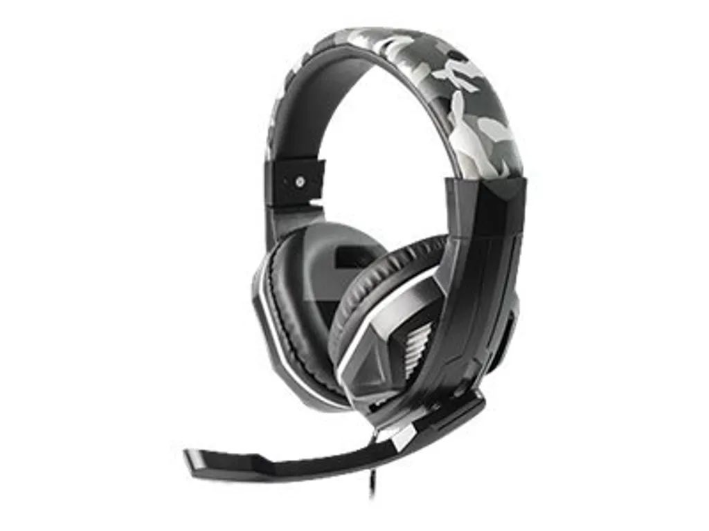 Casque Audio HP-42 Steelplay Gris à Son Stéréo Haut-Parleurs de 40mm