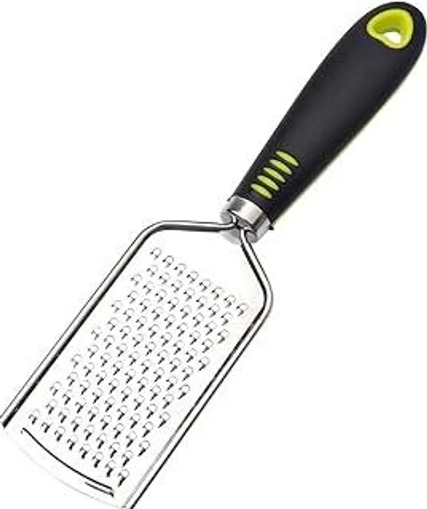 Grattugia Zester Design per Limoni e Formaggio - Acciaio Inox e Silicone